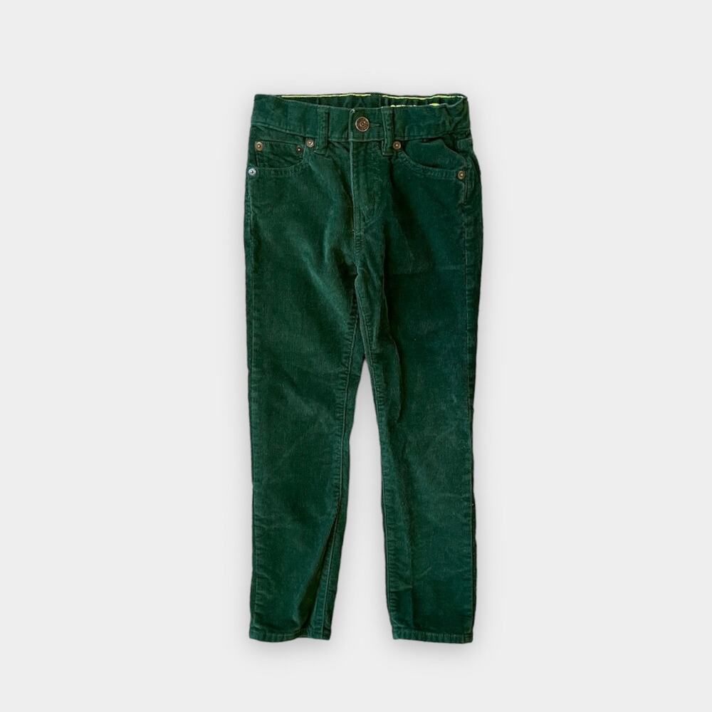 Crewcuts Boys' Stretch Corduroy Pants Green 6